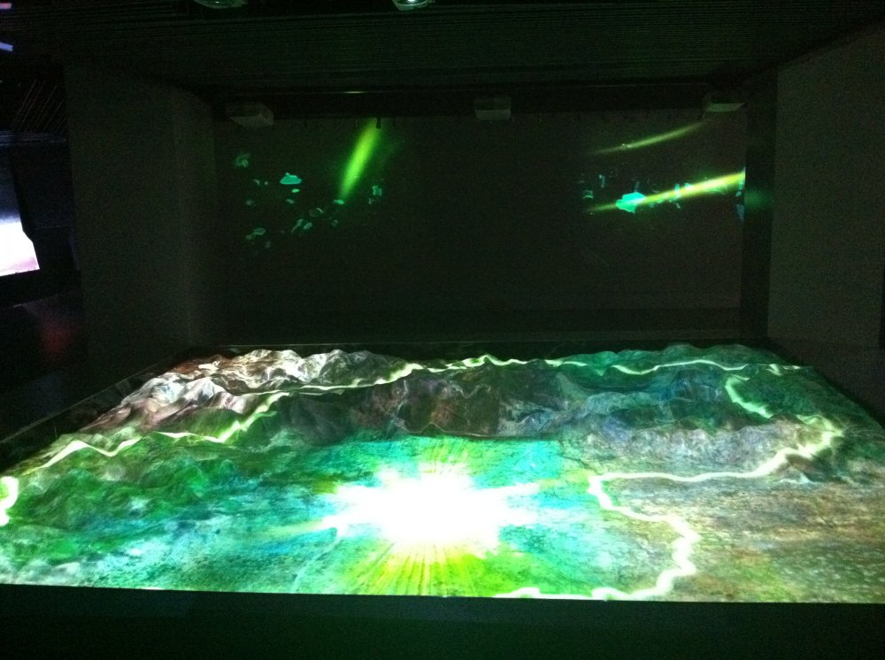 北京規(guī)劃館沙盤(pán)投影2