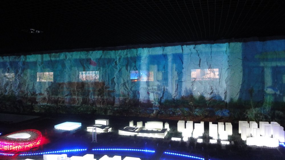 北京規(guī)劃館墻體投影4